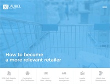 Tablet Screenshot of laurelretail.com